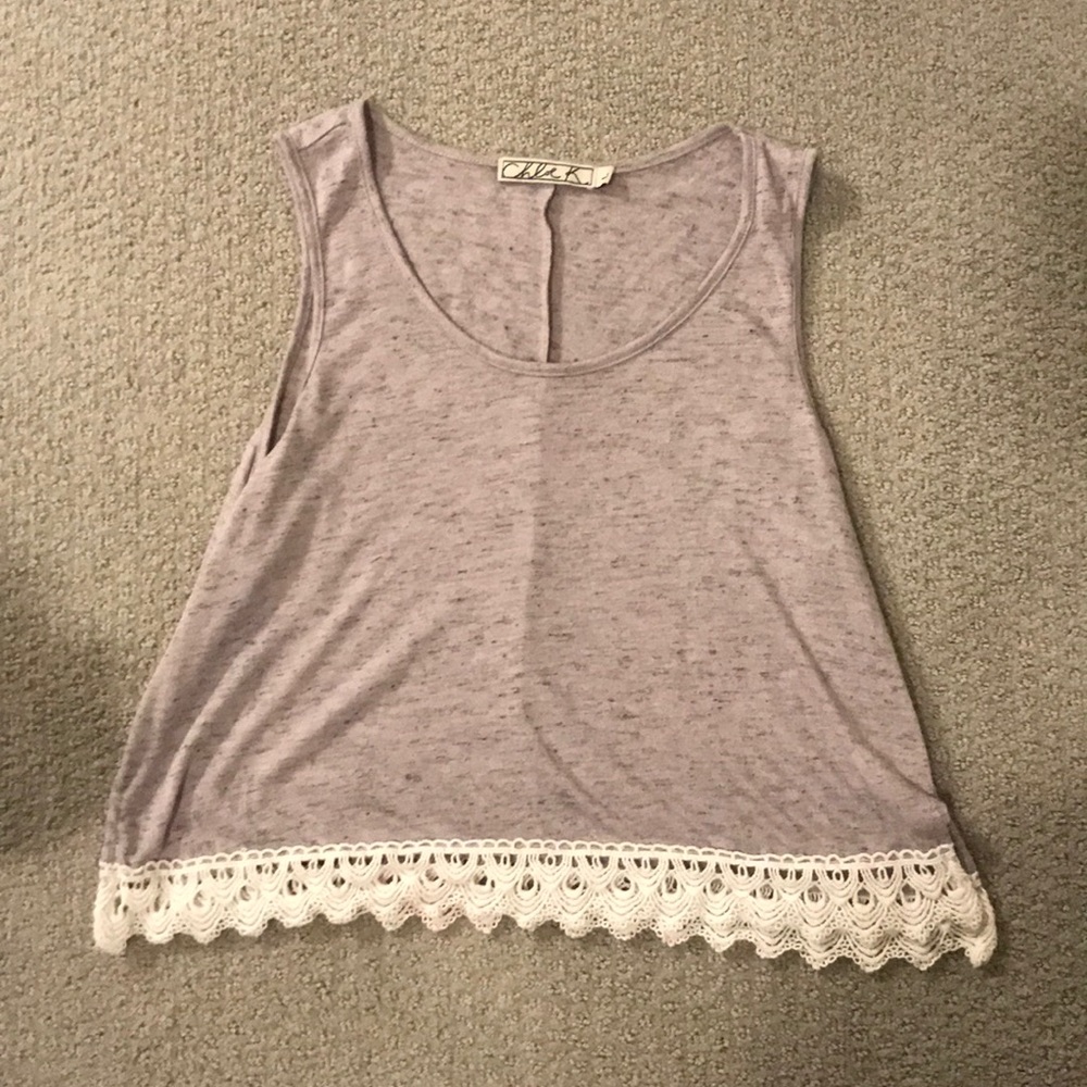 Grey cop top